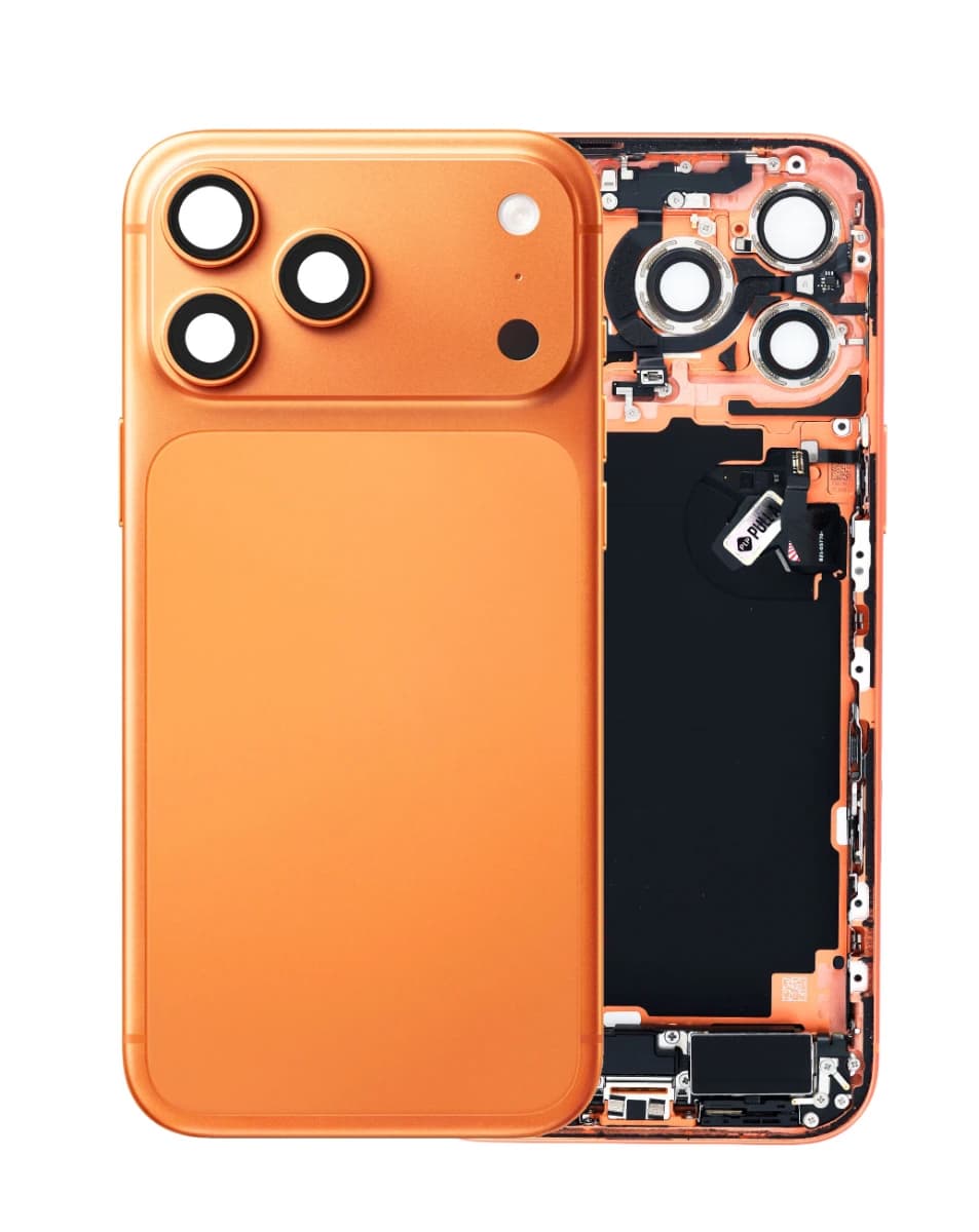High Quality iPhone 17 Pro Max Back Glass Housing Mobile Phone Repair Part with Big Camera Hole Battery Cover