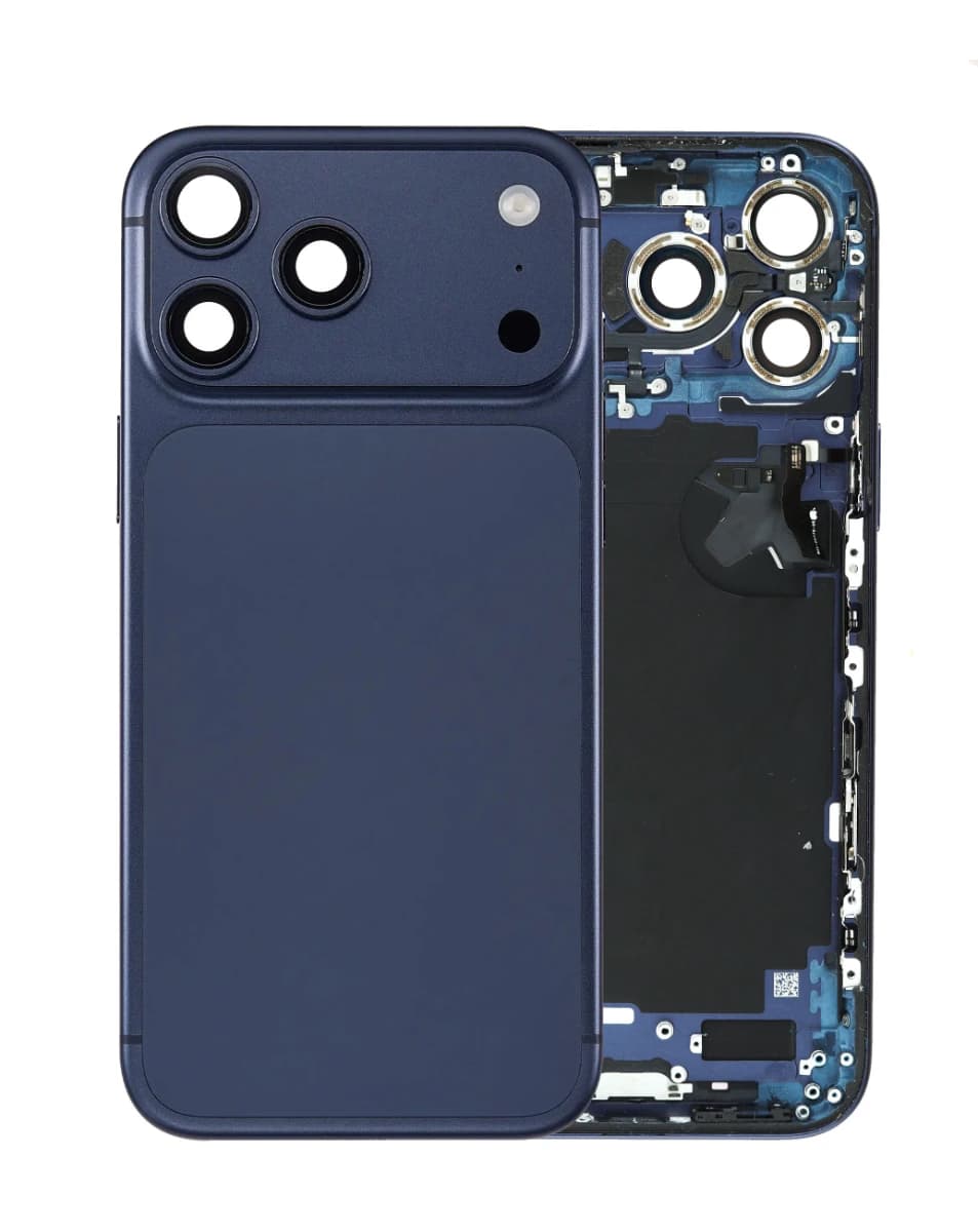 High Quality iPhone 17 Pro Max Back Glass Housing Mobile Phone Repair Part with Big Camera Hole Battery Cover